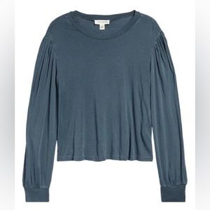 TREASURE & BOND (Blue Weather Seamed Long-Sleeve Tee) 🌧️